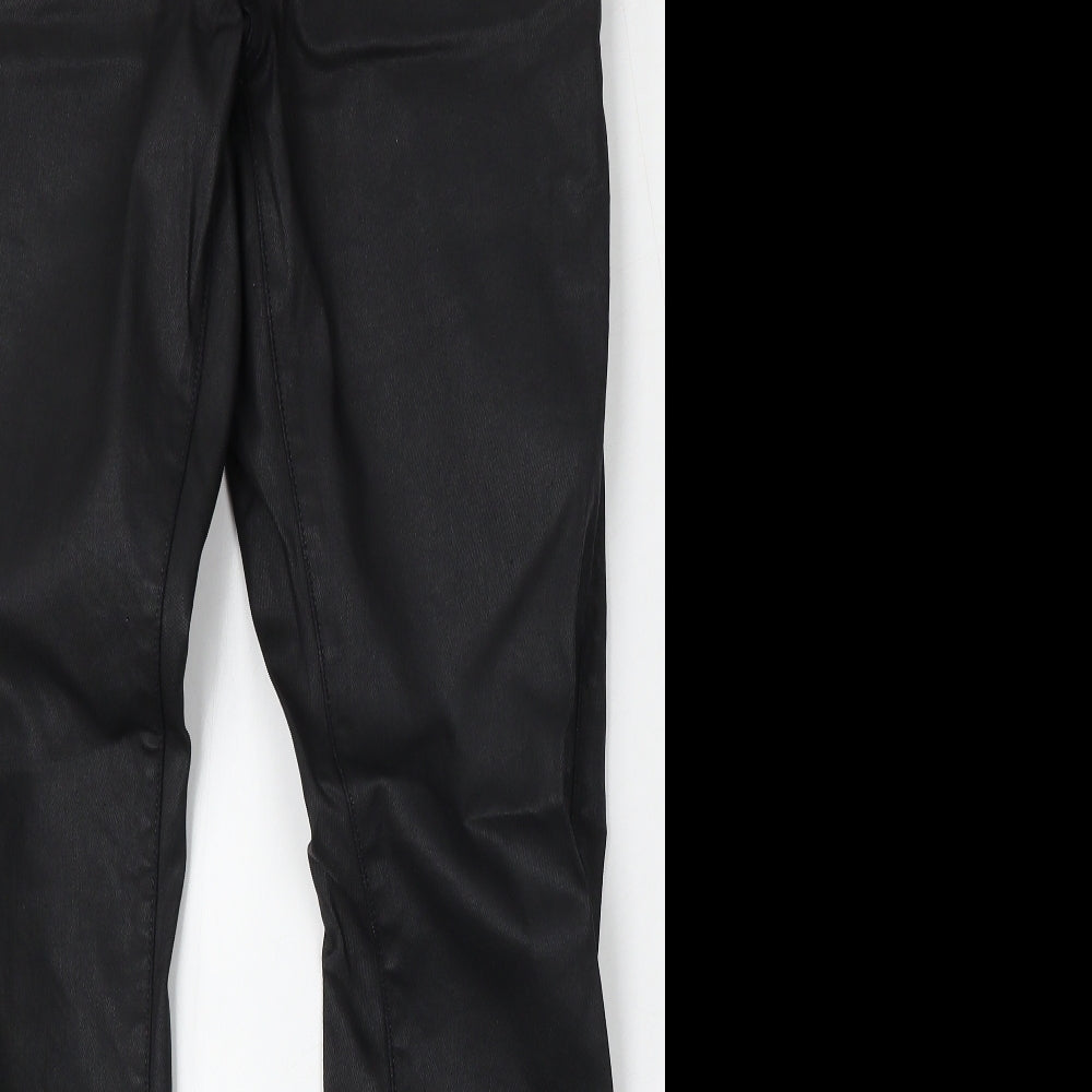 G-Star Mens Black  Cotton Straight Jeans Size 32 L34 in Regular Button