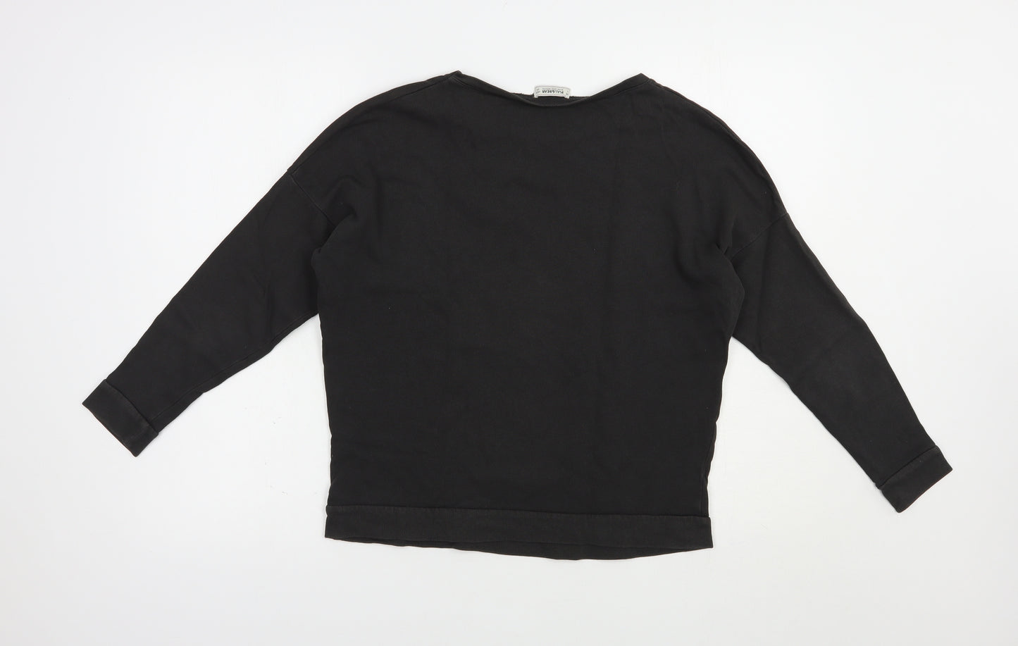 Pull & Bear Womens Grey  Cotton Pullover Sweatshirt Size S  Pullover
