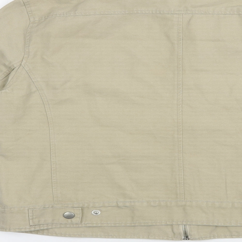 New Look Womens Beige   Jacket  Size 16  Zip