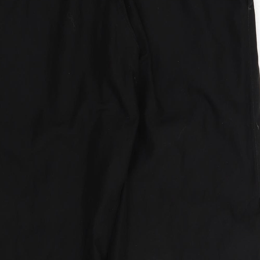 Kukri Mens Black  Polyester Jogger Trousers Size S L29 in Regular