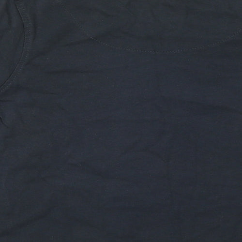 Losan Boys Grey  Cotton Basic T-Shirt Size 2 Years Round Neck