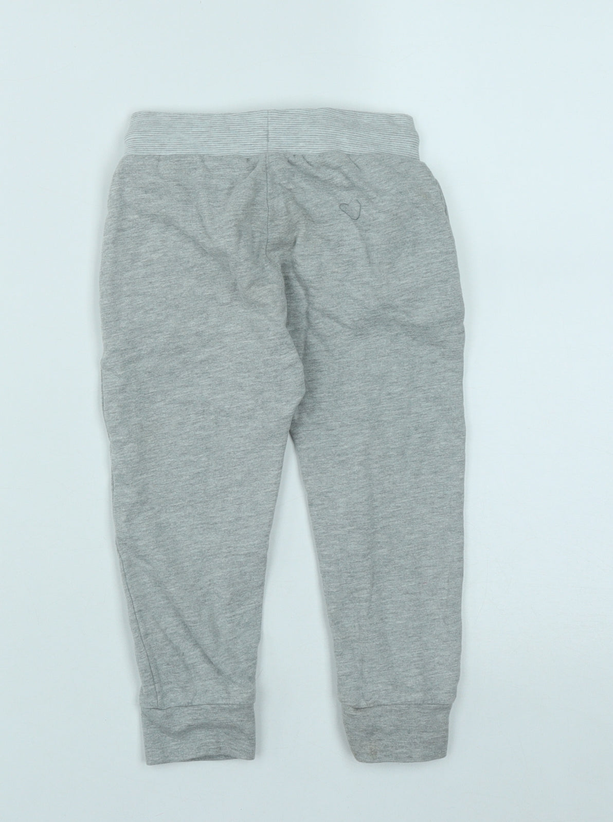 NEXT Boys Grey  Cotton Jogger Trousers Size 2-3 Years  Regular Drawstring
