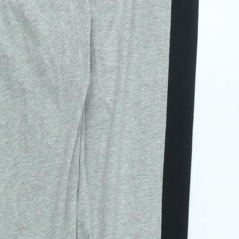 ellesse Womens Grey  Cotton Compression Leggings Size 12 L27 in Regular