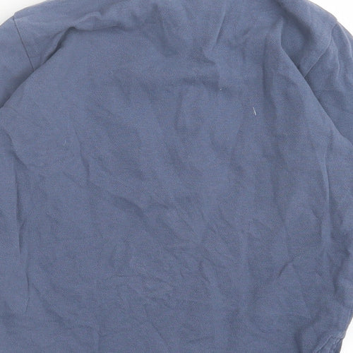 NEXT Boys Blue  Cotton Basic Polo Size 2-3 Years Collared Button