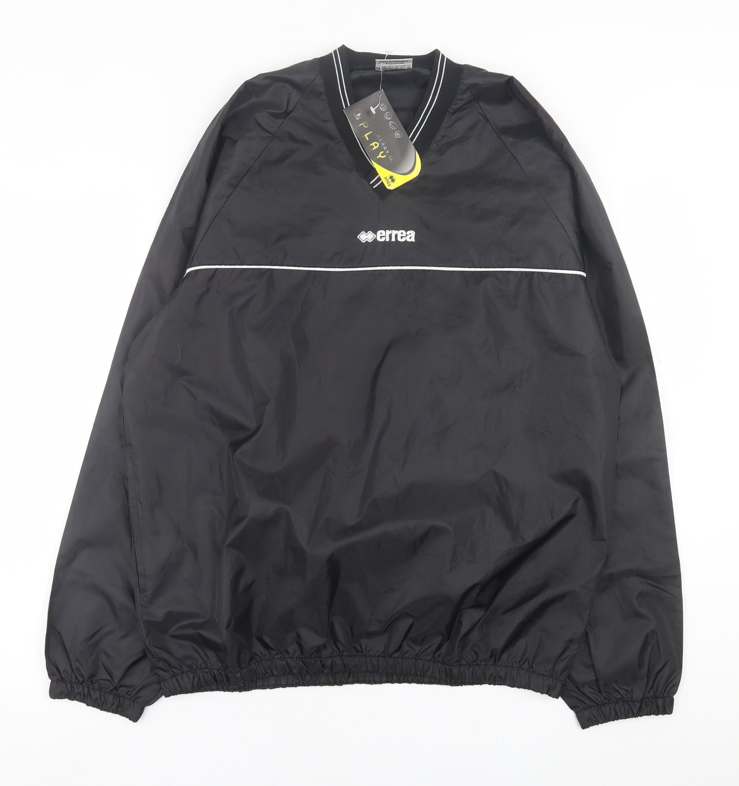 ERREA Mens Black  Polyester Pullover Sweatshirt Size M