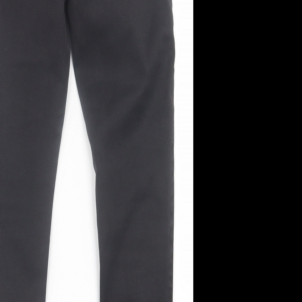 Dorothy Perkins Womens Black  Cotton Skinny Jeans Size 8 L26 in Regular Button