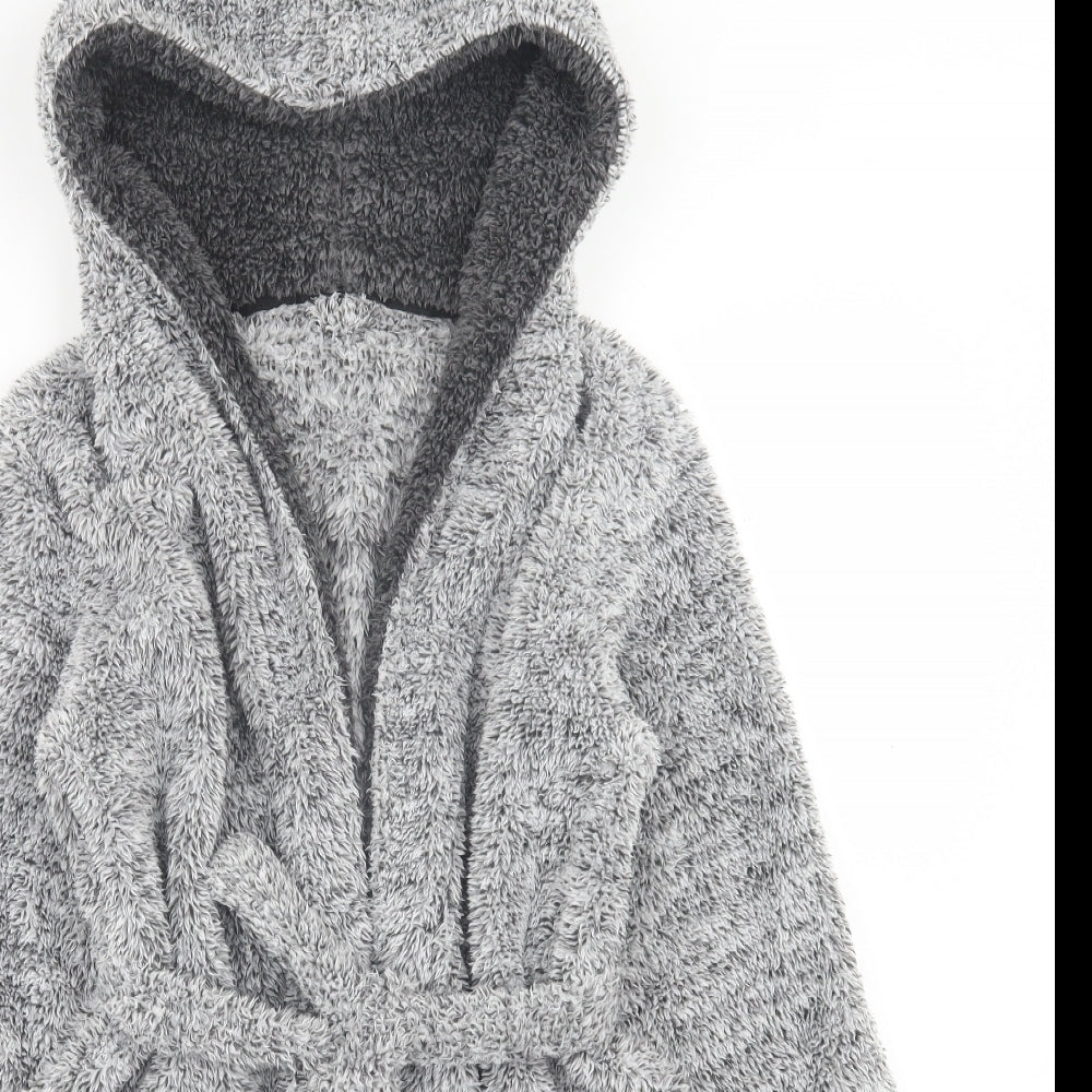 TU Boys Grey  Polyester  Gown Size 10-11 Years  Tie