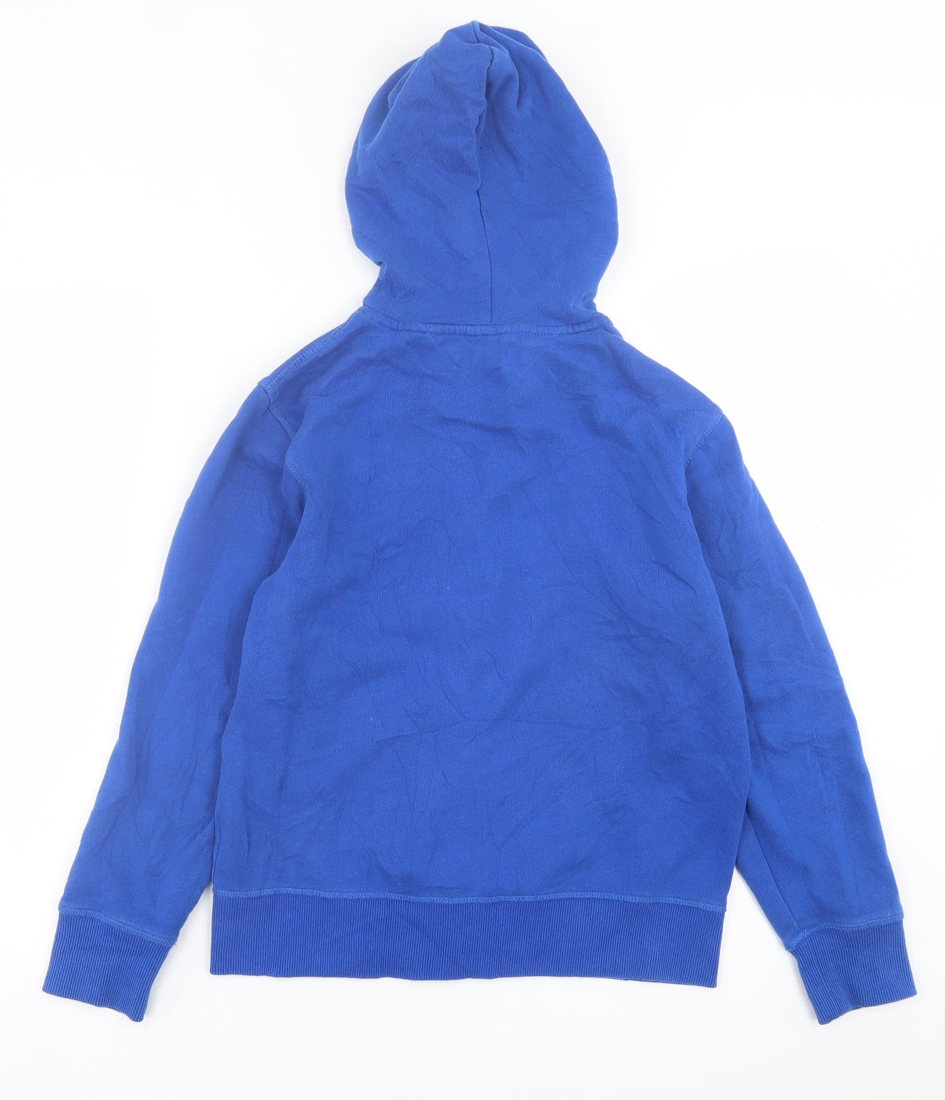 Tommy Hilfiger Womens Blue  Cotton Full Zip Hoodie Size M  Zip