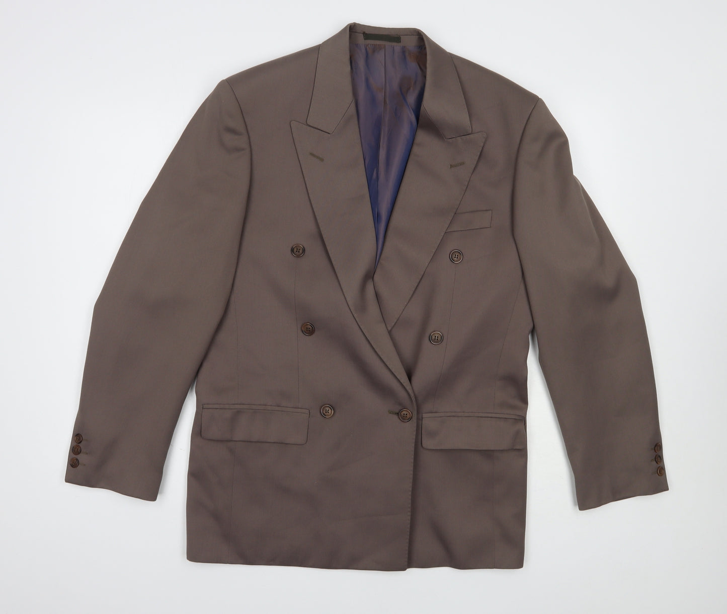 Remus Uomo Mens Brown   Jacket Blazer Size 36  Button