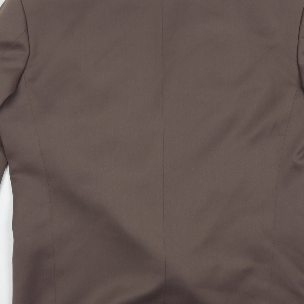 Remus Uomo Mens Brown   Jacket Blazer Size 36  Button