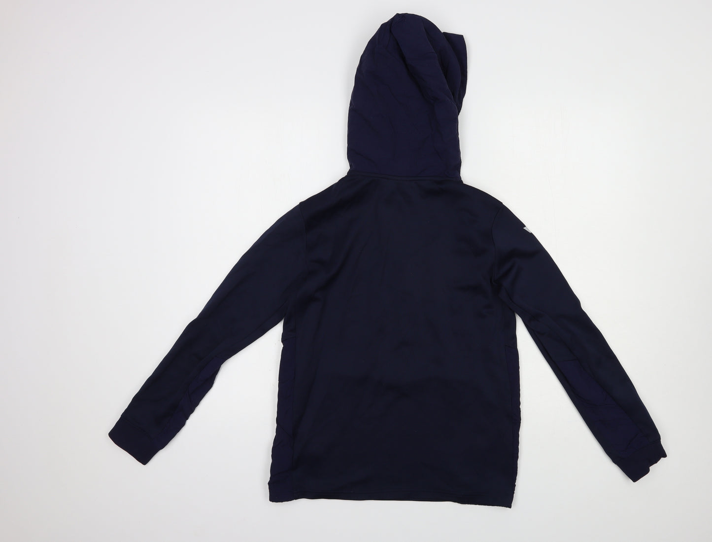 Nike Boys Blue  Cotton Pullover Hoodie Size 13-14 Years  Zip