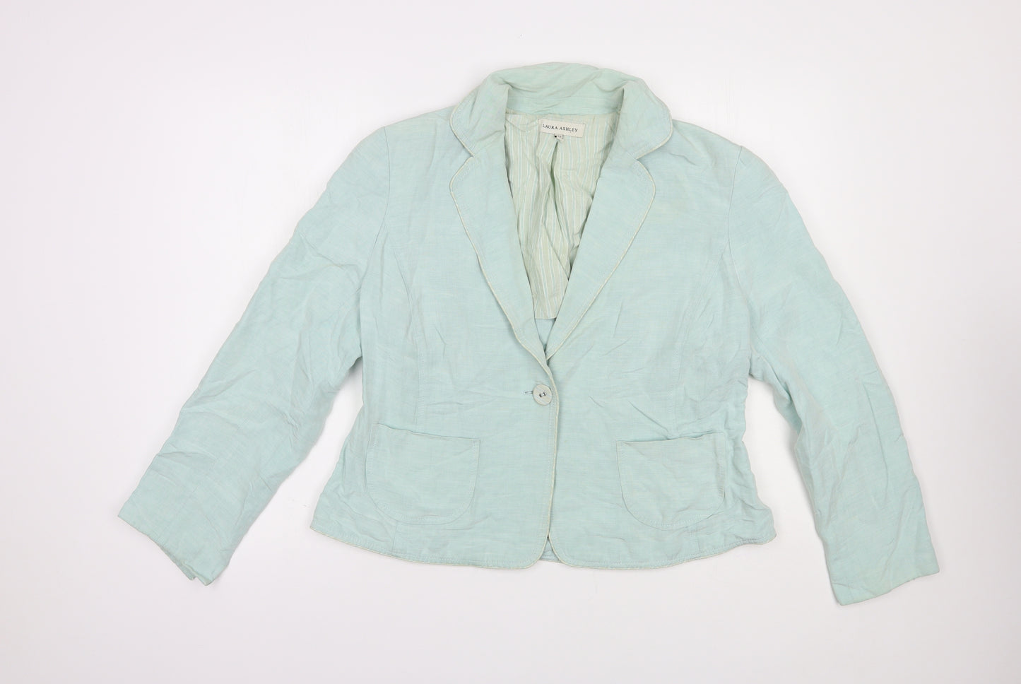Laura Ashley Womens Blue   Jacket Blazer Size 16  Button