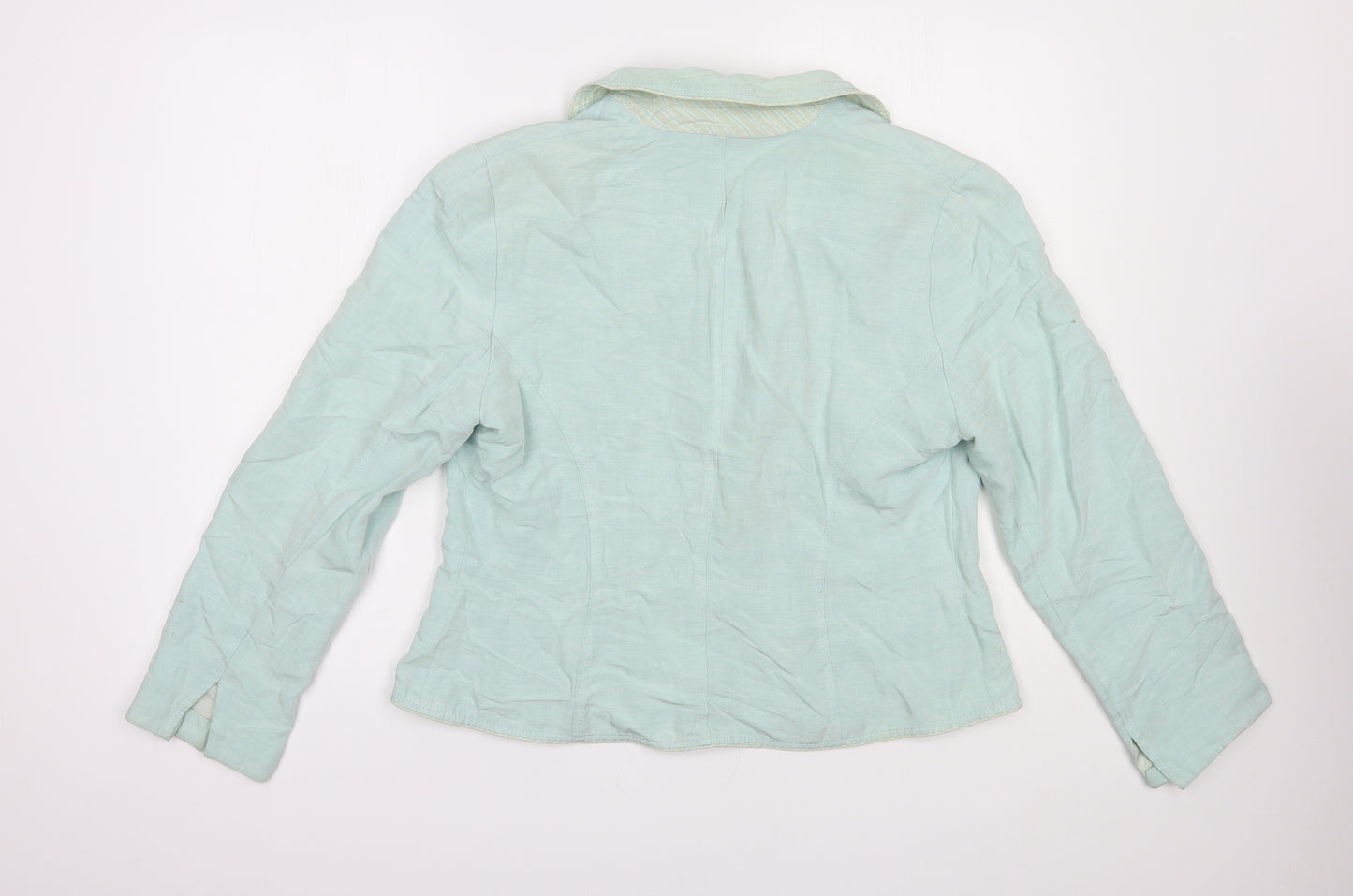 Laura Ashley Womens Blue   Jacket Blazer Size 16  Button