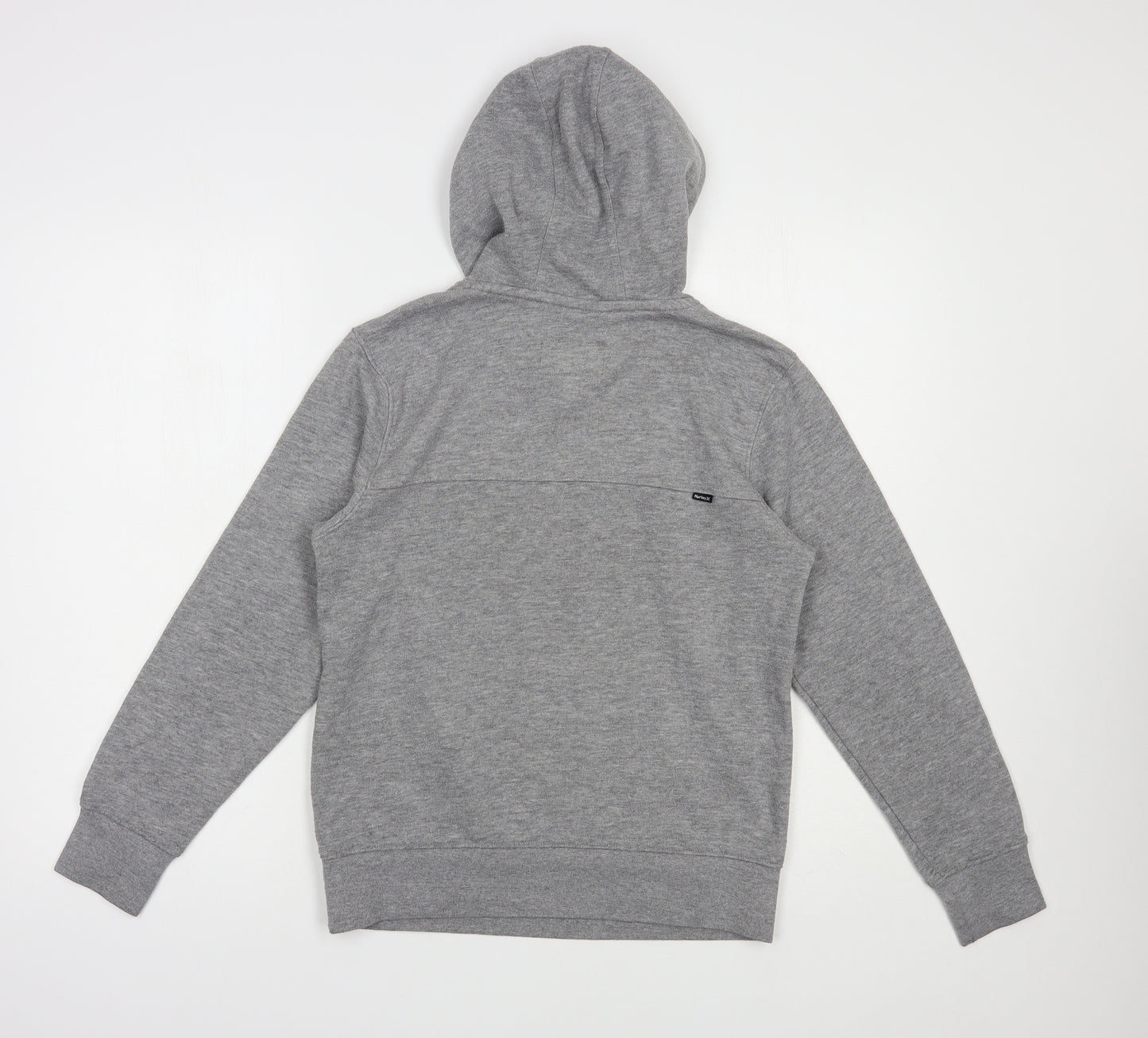 Hurley Womens Grey  Cotton Pullover Hoodie Size M  Pullover