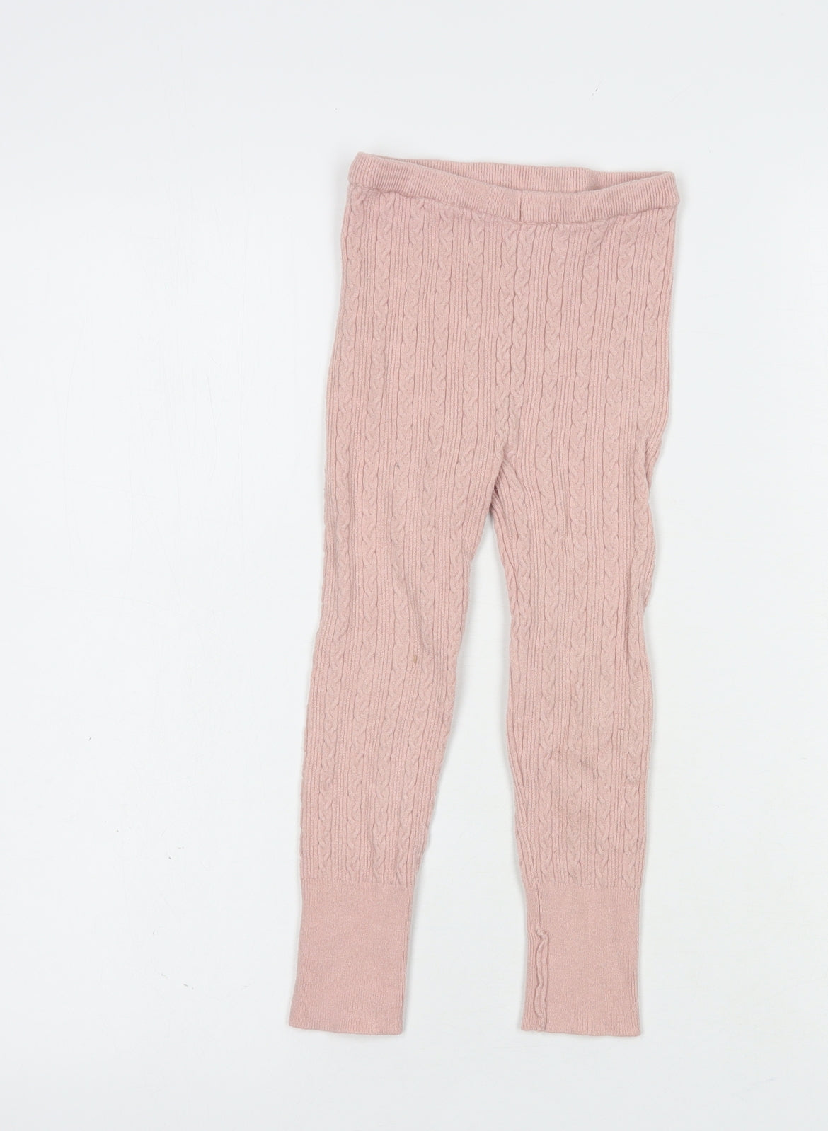 George Girls Pink  Viscose Jogger Trousers Size 3-4 Years  Regular  - Leggings
