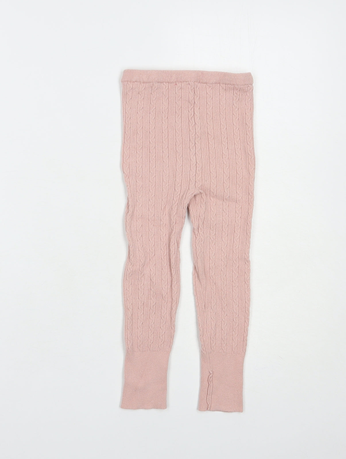 George Girls Pink  Viscose Jogger Trousers Size 3-4 Years  Regular  - Leggings