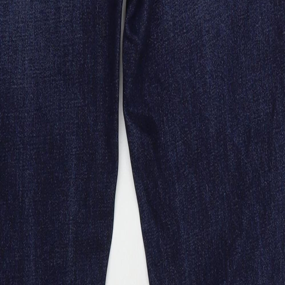 Abercrombie & Fitch Mens Blue   Straight Jeans Size 30 in L32 in Regular Button
