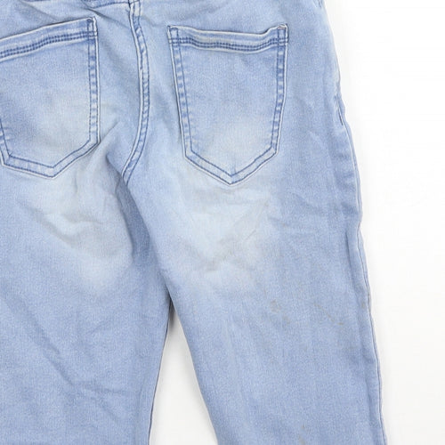 Lily & Dan Girls Blue  Cotton Straight Jeans Size 10-11 Years  Regular