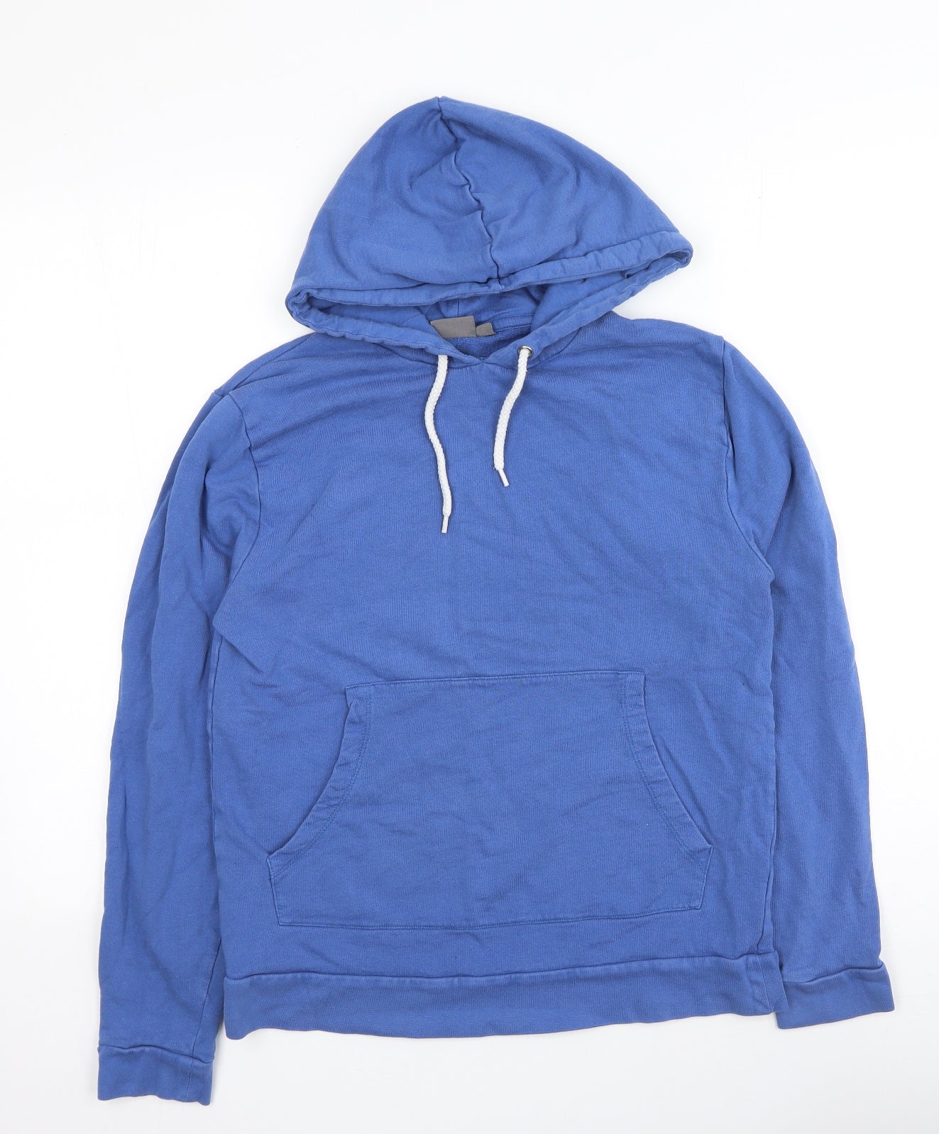 ASOS Womens Blue  Cotton Pullover Hoodie Size S