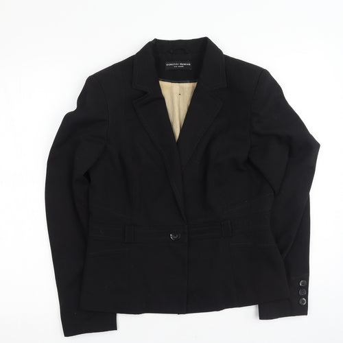 Dorothy Perkins Womens Black   Jacket  Size 14