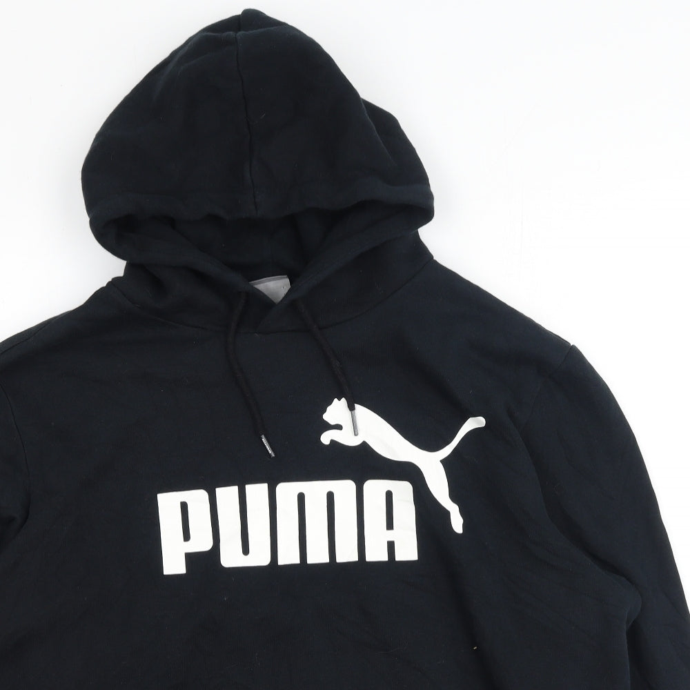 PUMA Mens Blue  Polyester Pullover Hoodie Size XL