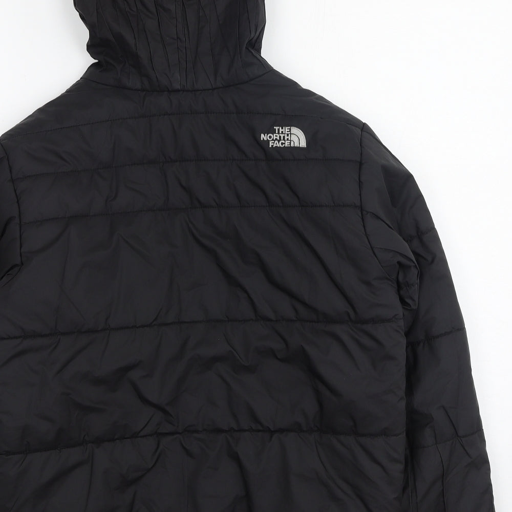 The North Face Boys Black   Puffer Jacket Coat Size 14 Years