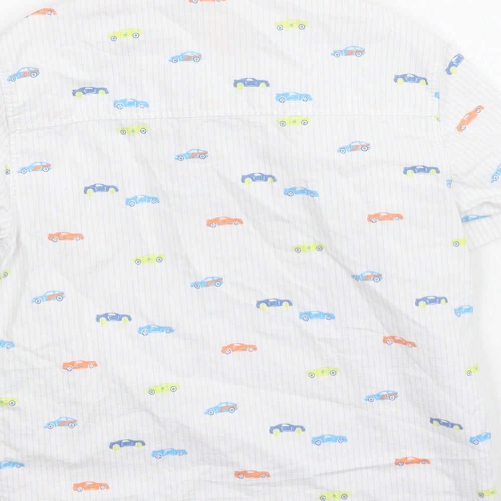 F&F Boys Multicoloured  Cotton Basic Polo Size 3-4 Years Collared  - cars