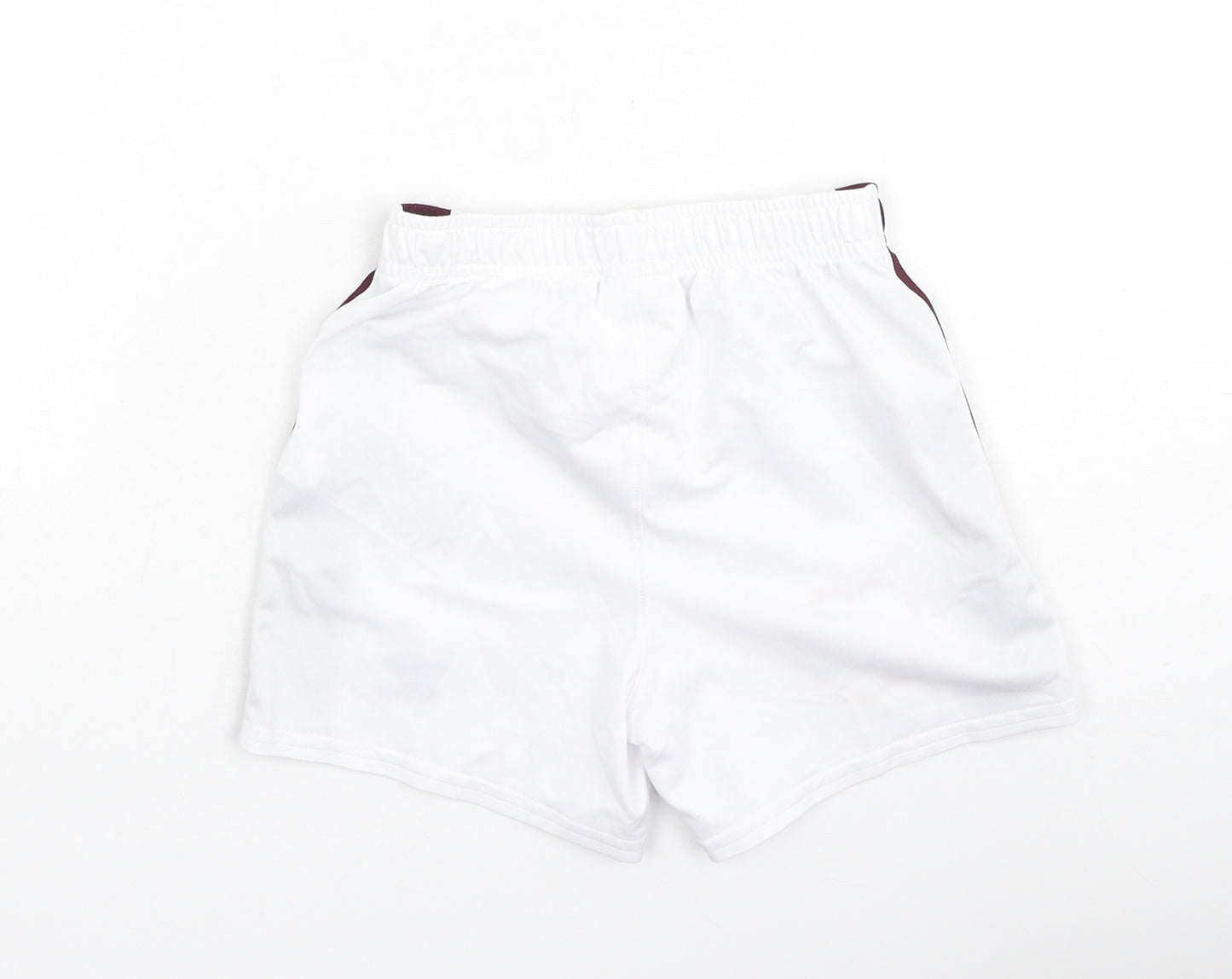 Umbro Boys White  Polyester Sweat Shorts Size 4-5 Years  Regular