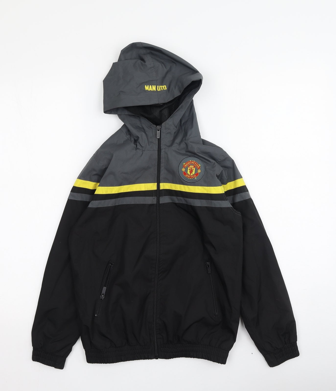 Preworn Boys Multicoloured   Basic Jacket Jacket Size L   - Manchester United