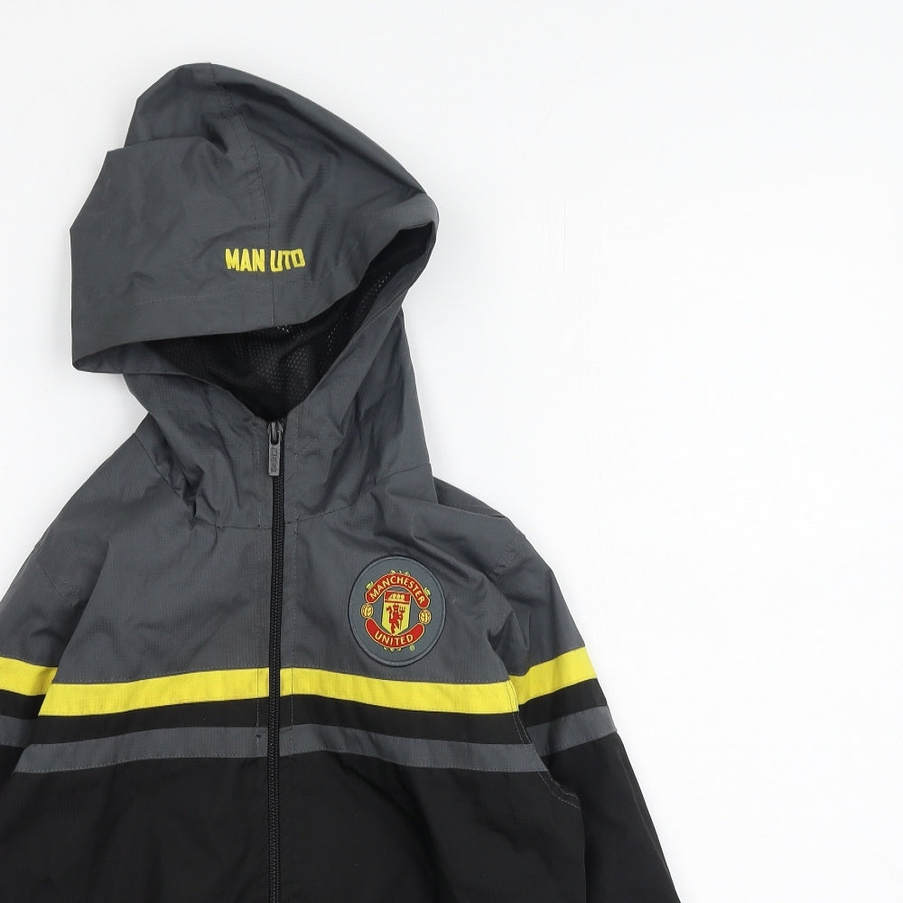 Preworn Boys Multicoloured   Basic Jacket Jacket Size L   - Manchester United