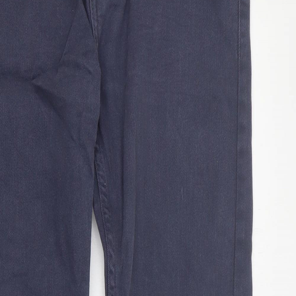 Primark Mens Blue  Cotton Skinny Jeans Size 30 in L30 in Regular Zip