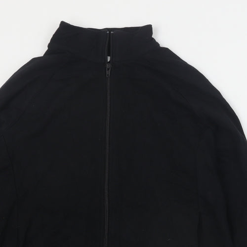 Marks and Spencer Womens Black   Jacket  Size 14  Zip