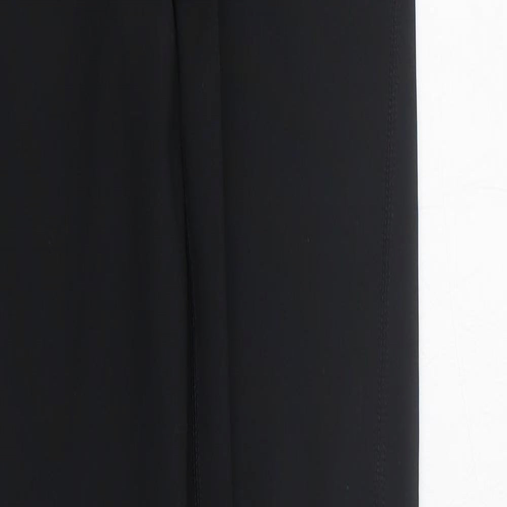 Nike Womens Black  Polyester Cropped Leggings Size XS L28 in Regular Pullover