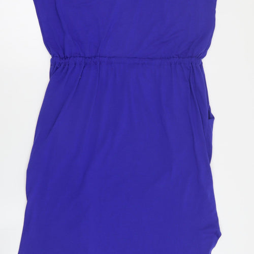 SheIn Womens Blue  Polyester Maxi  Size XL  Round Neck Pullover