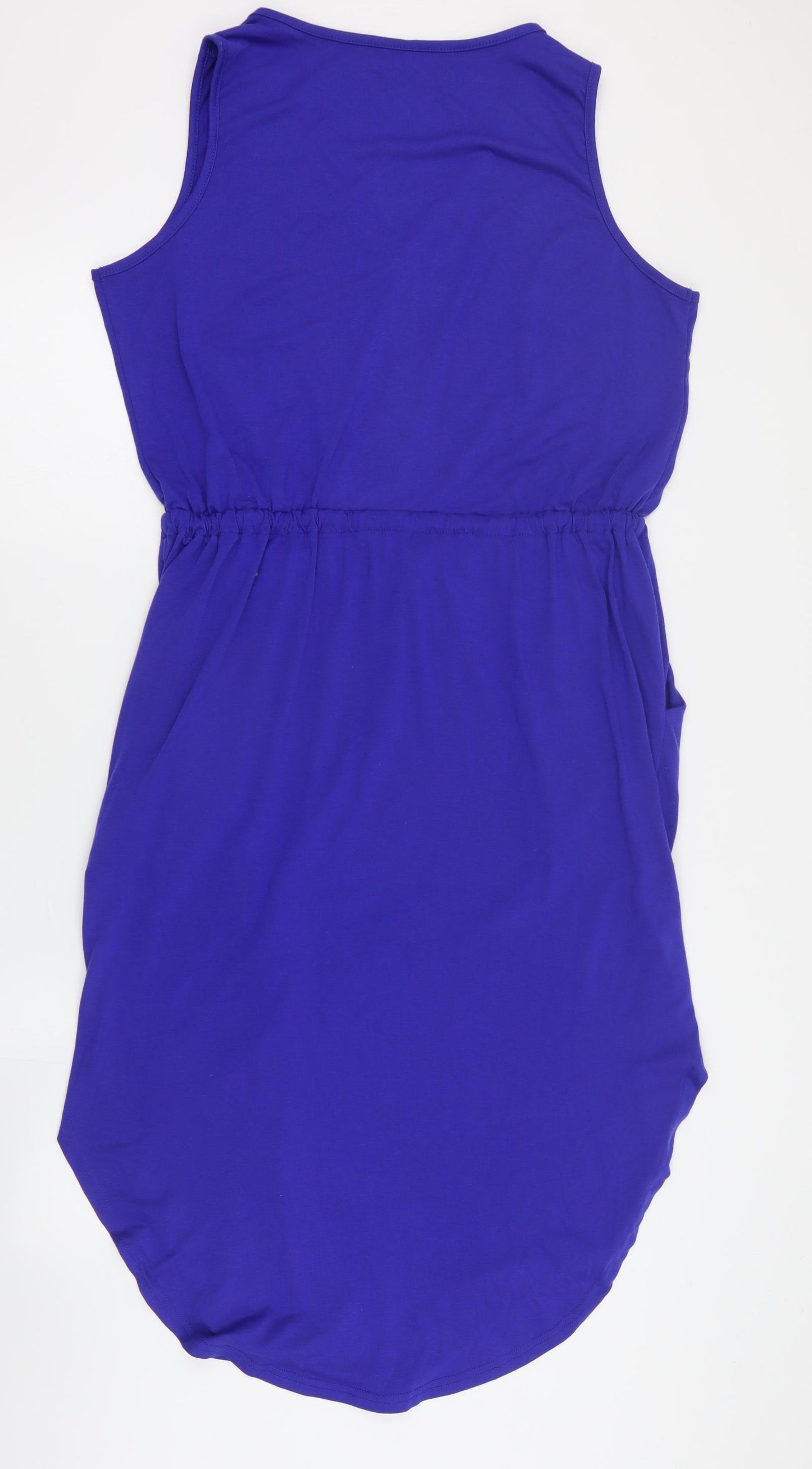SheIn Womens Blue  Polyester Maxi  Size XL  Round Neck Pullover