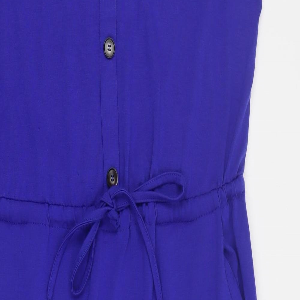 SheIn Womens Blue  Polyester Maxi  Size XL  Round Neck Pullover