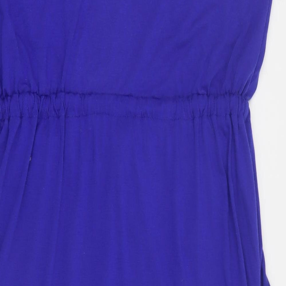 SheIn Womens Blue  Polyester Maxi  Size XL  Round Neck Pullover