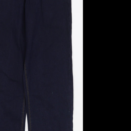 George Boys Blue  100% Cotton Straight Jeans Size 13-14 Years  Regular Zip