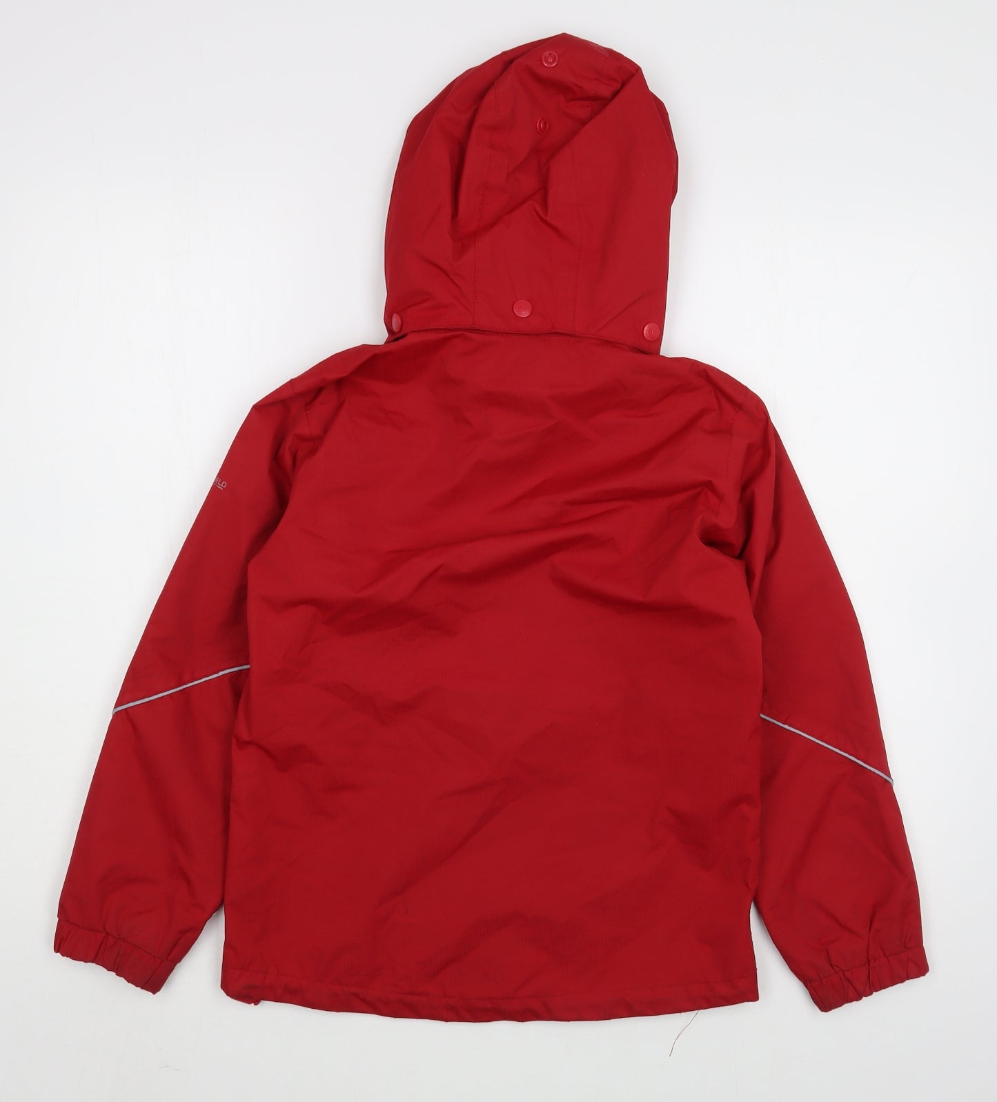 Trespass Boys Red   Rain Coat Coat Size 9-10 Years  Zip