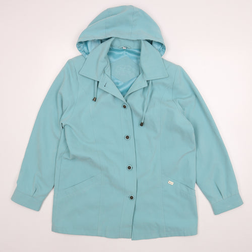 JBC Womens Blue   Jacket  Size 12  Button