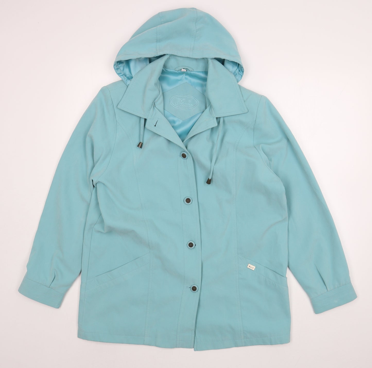 JBC Womens Blue   Jacket  Size 12  Button
