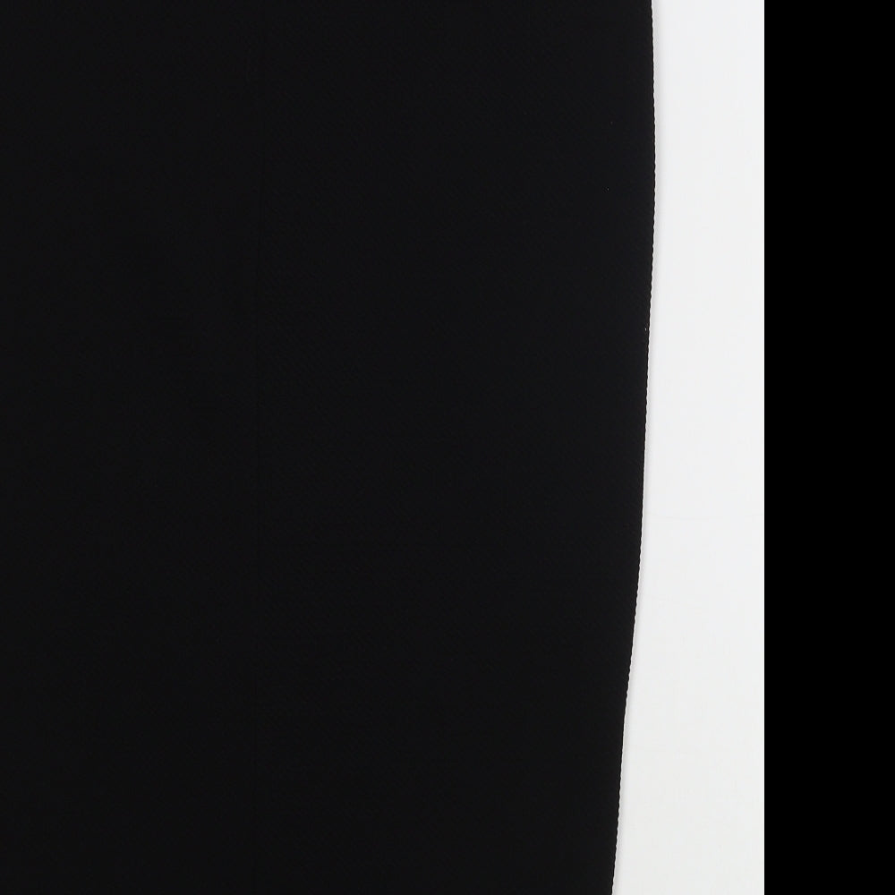 Matalan Womens Black  Polyester Straight & Pencil Skirt Size 14