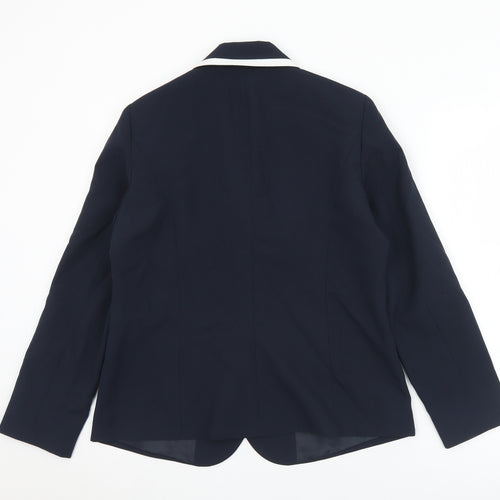 Preworn Womens Black   Jacket  Size 14  Button