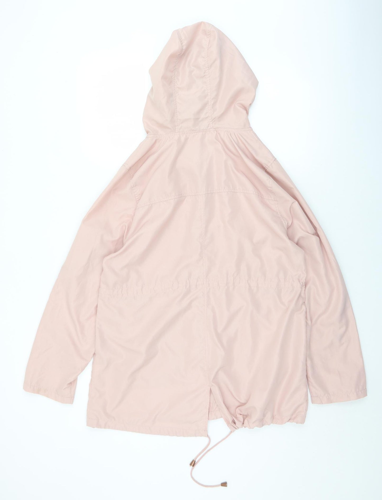 Atmosphere Womens Pink   Rain Coat Jacket Size 10  Zip - 10/12