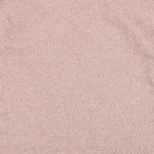 Primark Womens Pink Crew Neck  Polyester Pullover Jumper Size 6   - 6/8