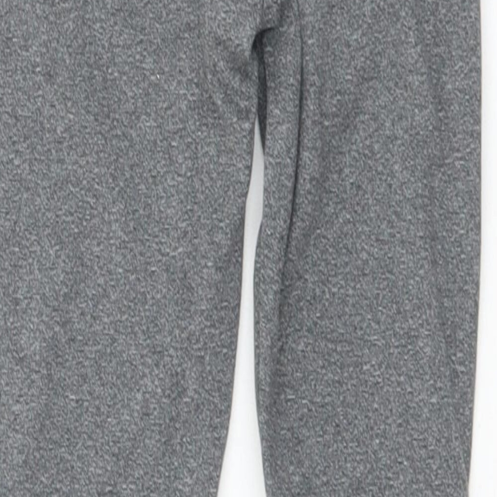 F&F Girls Grey  Polyester Jogger Trousers Size 7-8 Years  Regular