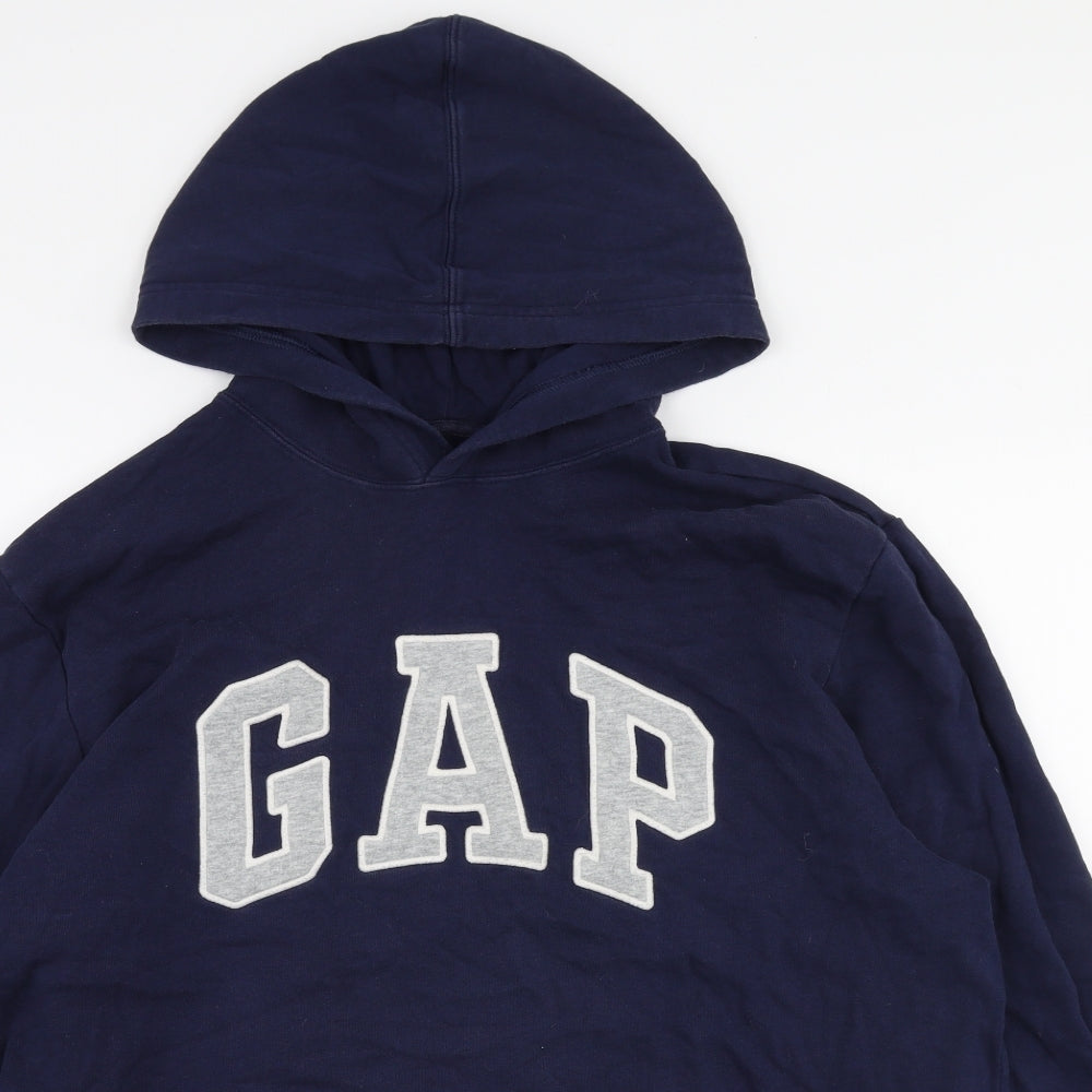 Gap Mens Blue  Cotton Pullover Hoodie Size XL
