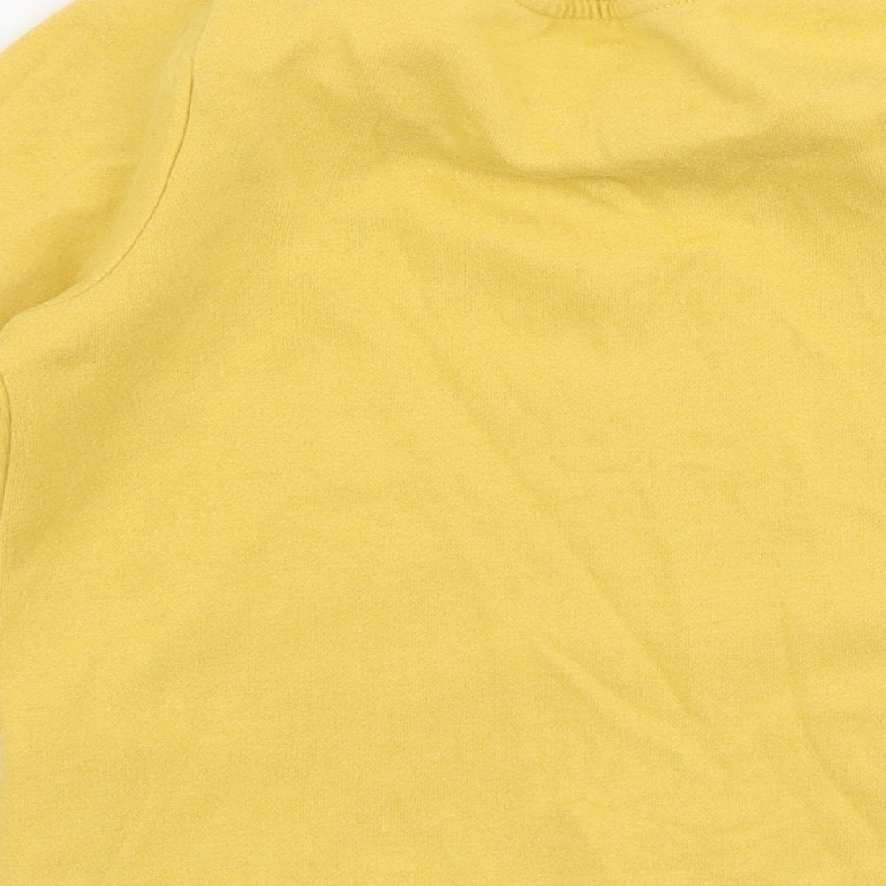 Nutmeg Boys Yellow  Polyester Pullover Sweatshirt Size 3-4 Years  Pullover