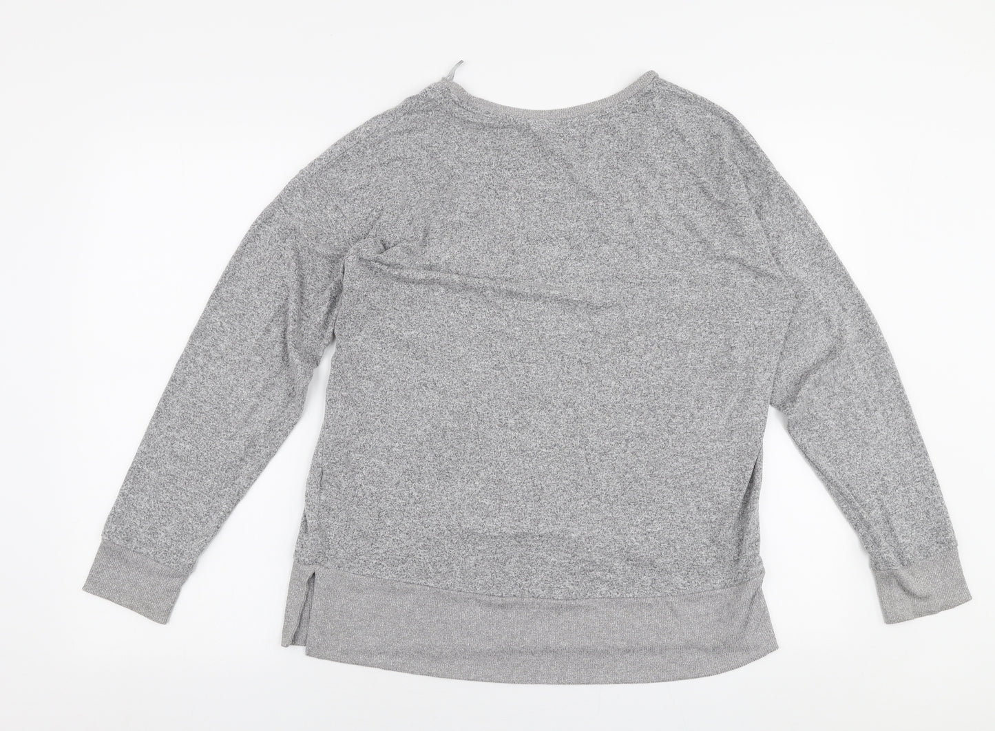 NEXT Womens Grey  Viscose Pullover Sweatshirt Size 14  Pullover