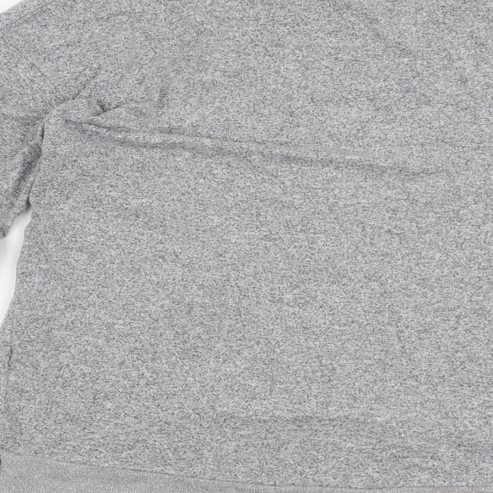 NEXT Womens Grey  Viscose Pullover Sweatshirt Size 14  Pullover